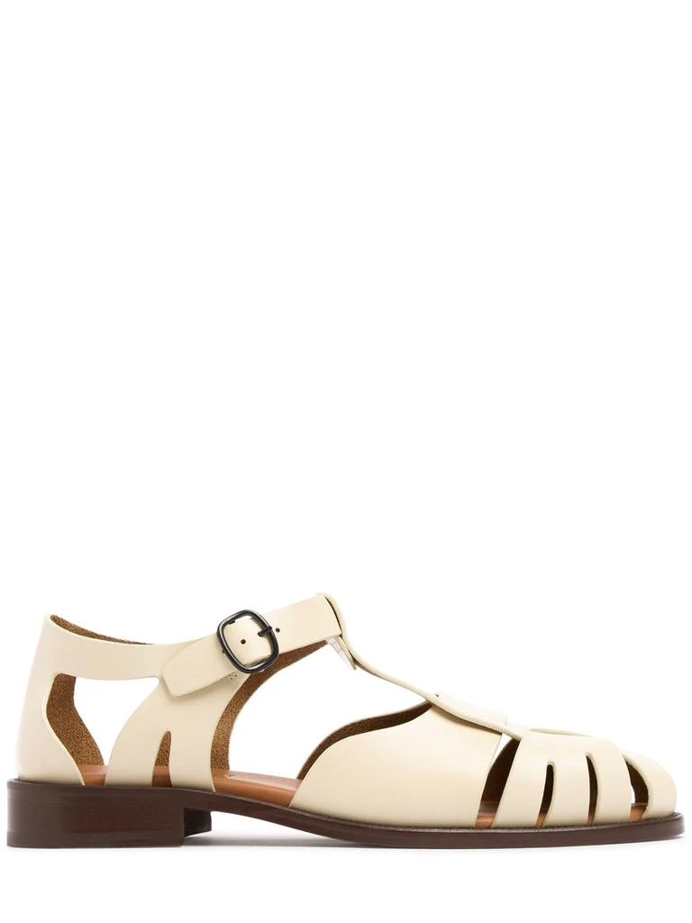 商品Hereu|20mm Pesca Leather Sandals,价格¥2020,第1张图片