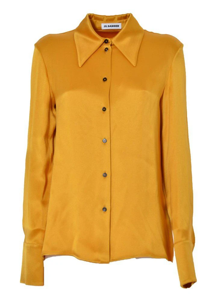 商品Jil Sander|Jil Sander Buttoned Long-Sleeved Shirt,价格¥6049,第1张图片