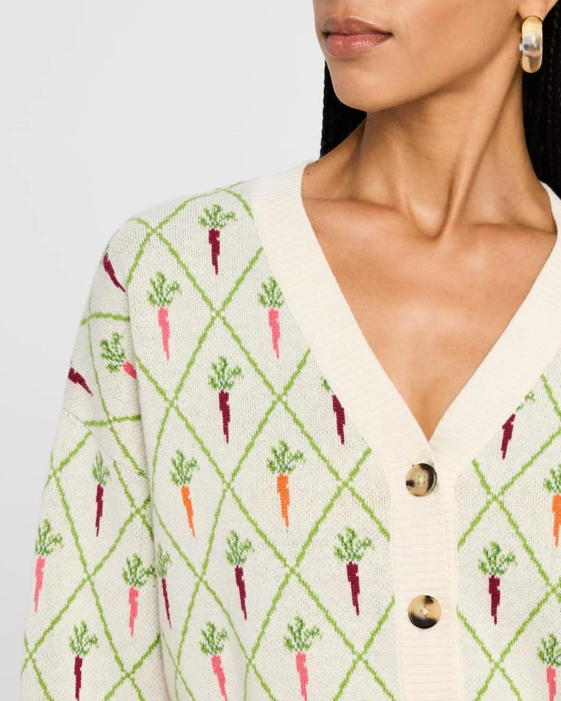 商品Rachel Antonoff|Ana Printed Cardigan,价格¥2421,第5张图片详细描��述