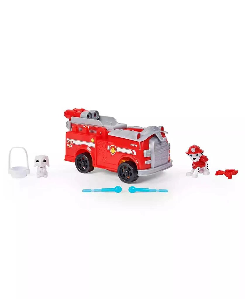 商品Paw Patrol|Marshall Rise and Rescue Changing Toy Car with Action Figures a,价格¥165,第1张图片