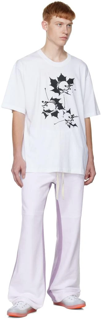 商品TheOpen Product|SSENSE Exclusive White Contrast Lounge Pants,价格¥459,第4张图片详细描述