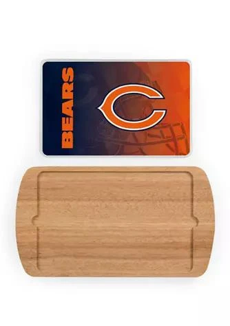 商品Toscana|Nfl Chicago Bears Billboard Glass Top Serving Tray,价格¥651,第1张图片