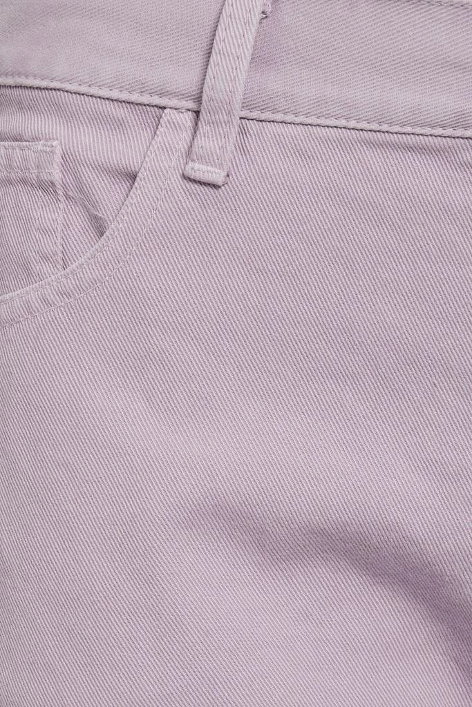 商品Nili Lotan|Frayed cotton-twill straight-leg pants,价格¥839,第4张图片详细描述