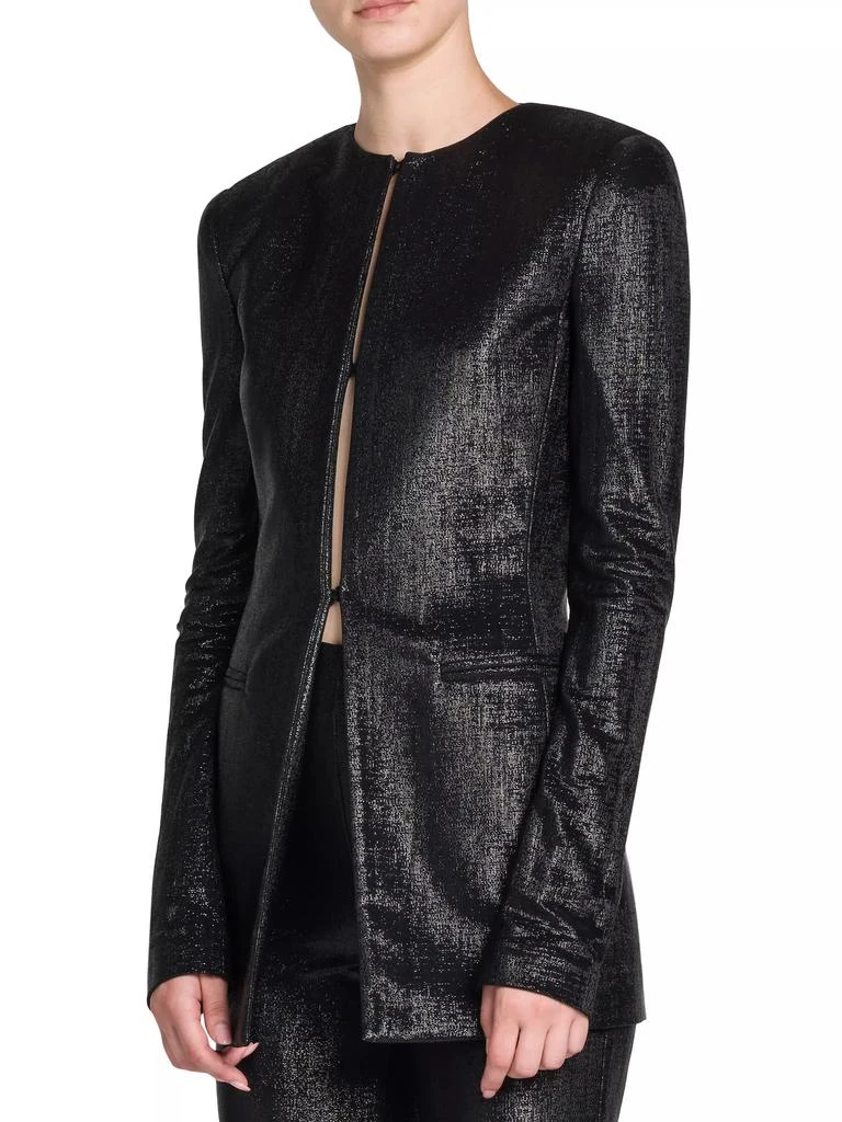 商品Giorgio Armani|Sparkle Round-Neck Jacket,价格¥17218,第4张图片详细描述