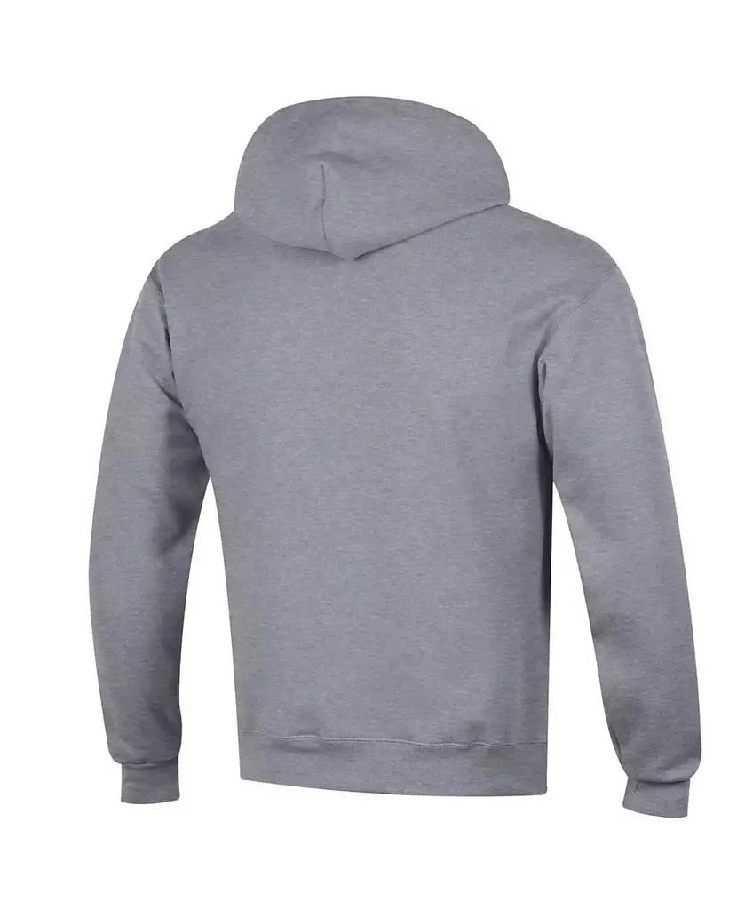 商品CHAMPION|Men's Heather Gray Ole Miss Rebels High Motor Pullover Hoodie,价格¥337,第3张图片详细描述