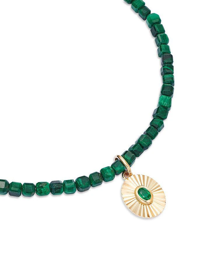 商品Bloomingdale's|Emerald Stackable Bead Sunbeam Charm Bracelet,价格¥4111,第3张图片详细描述