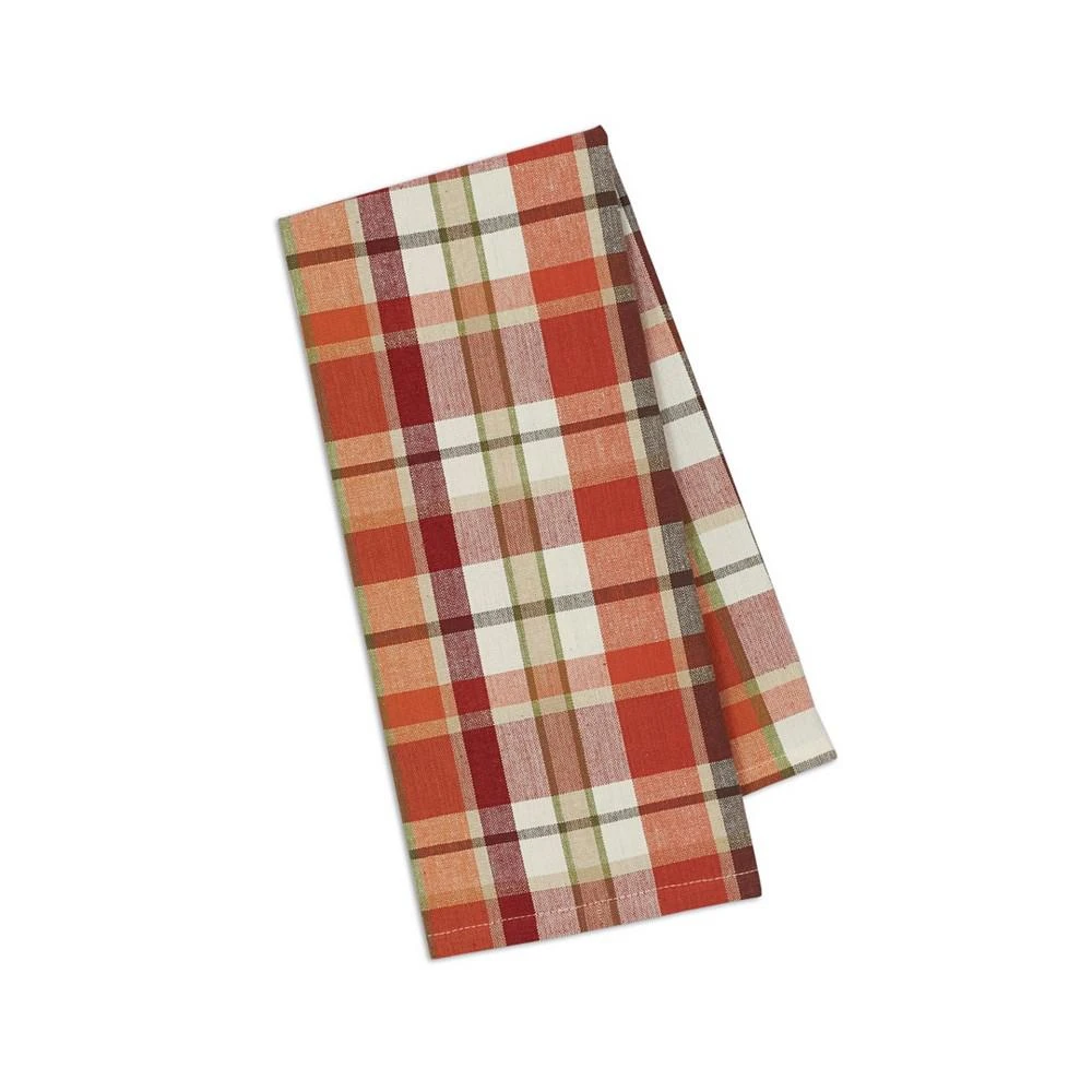 商品Design Imports|Pumpkin Spice Plaid Dishtowel,价格¥140,第3张图片详细描述