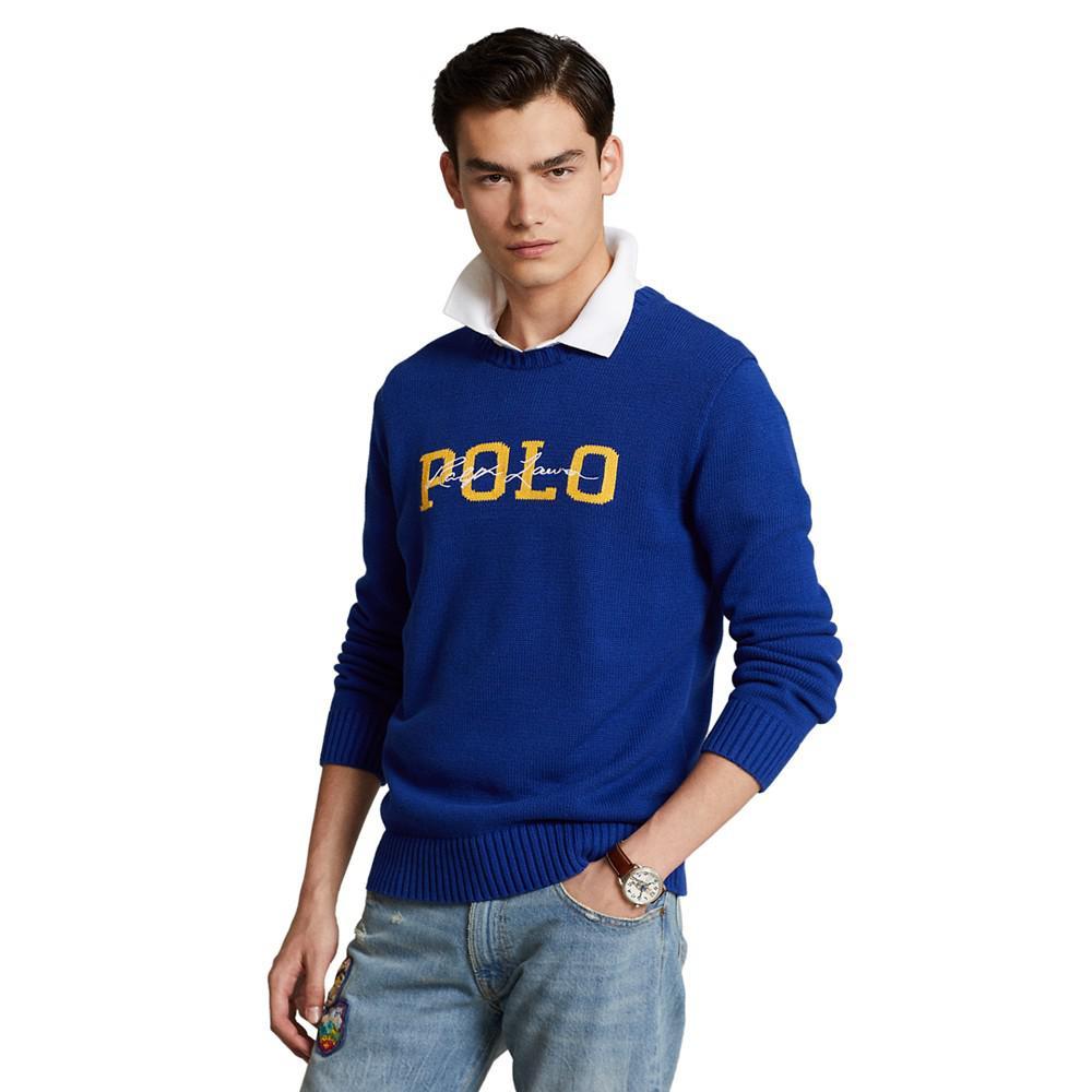 商品Ralph Lauren|Men's Logo Cotton Sweater,价格¥487,第1张图片