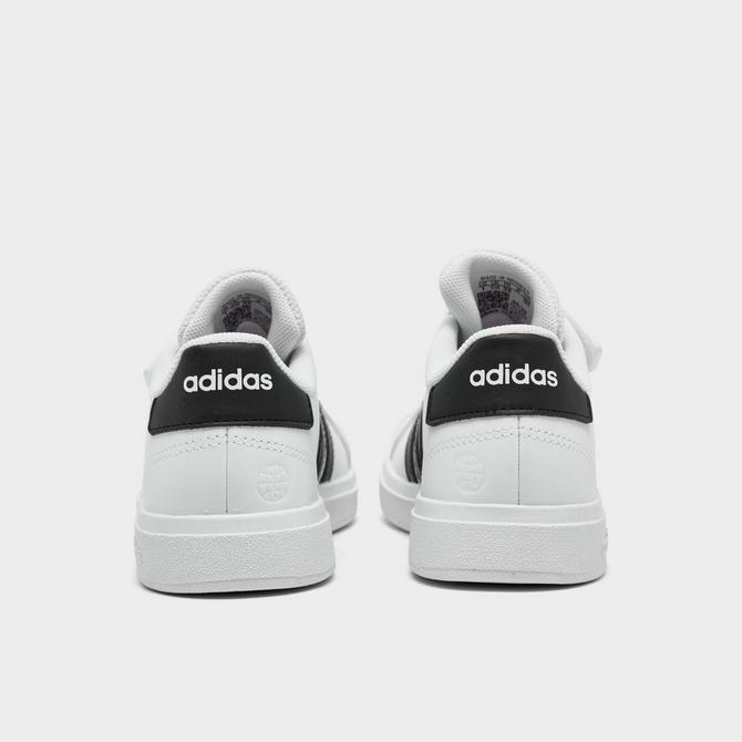 Boys' Little Kids' adidas Grand Court Casual Shoes商品第4张图片规格展示