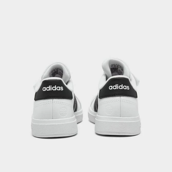 Little Kids' adidas Grand Court Hook-And-Loop Stretch Lace Casual Shoes 商品