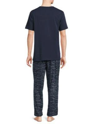 商品Calvin Klein|2-Piece Logo Pajama Set,价格¥199,第2张图片详细描述