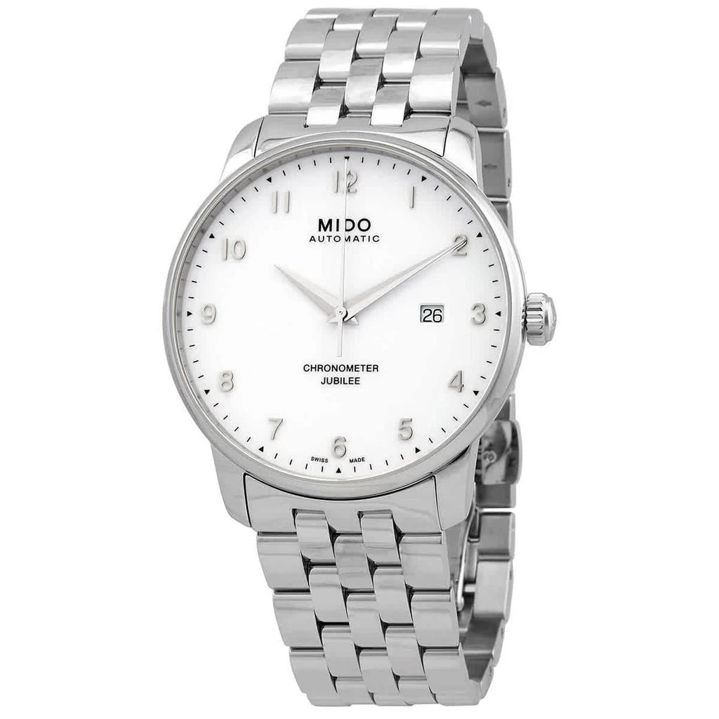 商品MIDO|Baroncelli Automatic Chronometer White Dial Men's Watch M0376081101200,价格¥3490,第1张图片