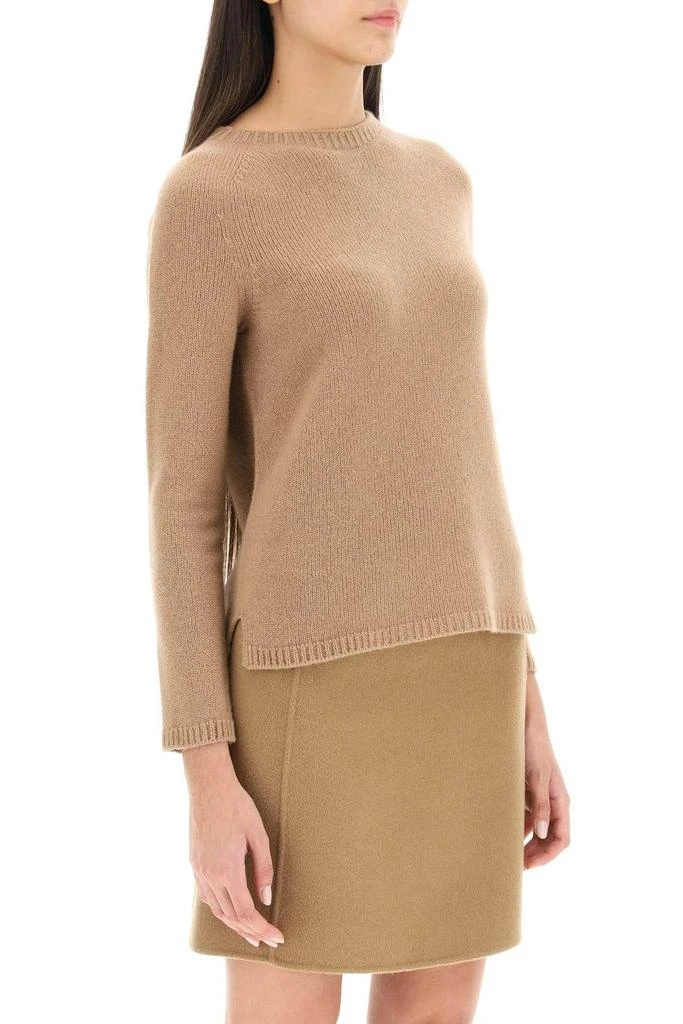 商品Max Mara|WOOL AND CASHMERE CREW-NECK SWEATER,价格¥1236,第3张图片详细描述