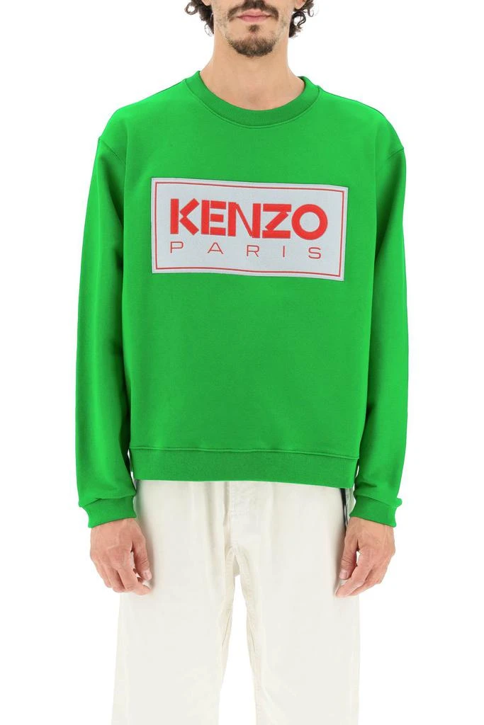 商品Kenzo|Kenzo sweatshirt with maxi logo patch,价格¥1628,第2张图片详细描述