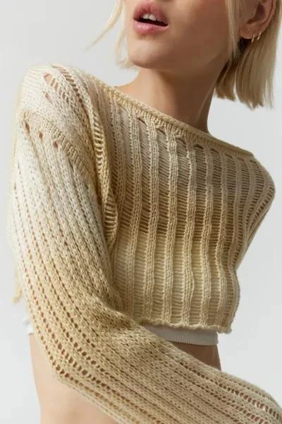 UO Ladder-Knit Shrug Sweater 商品