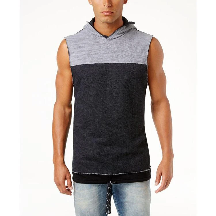 商品American Rag|Men's Colorblocked Sleeveless Hoodie, Created for Macy's,价格¥115,第1张图片