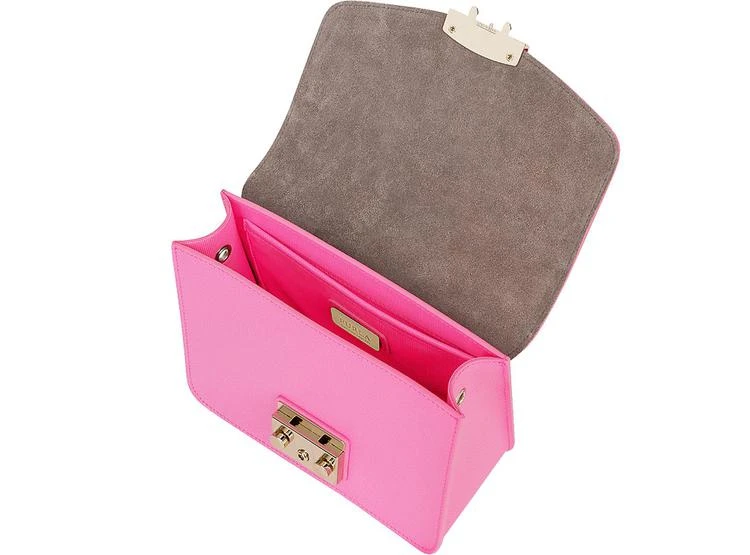 商品Furla|Furla 芙拉 兰花色皮革Metropolis小号斜挎包,价格¥1593,第4张图片详细描述