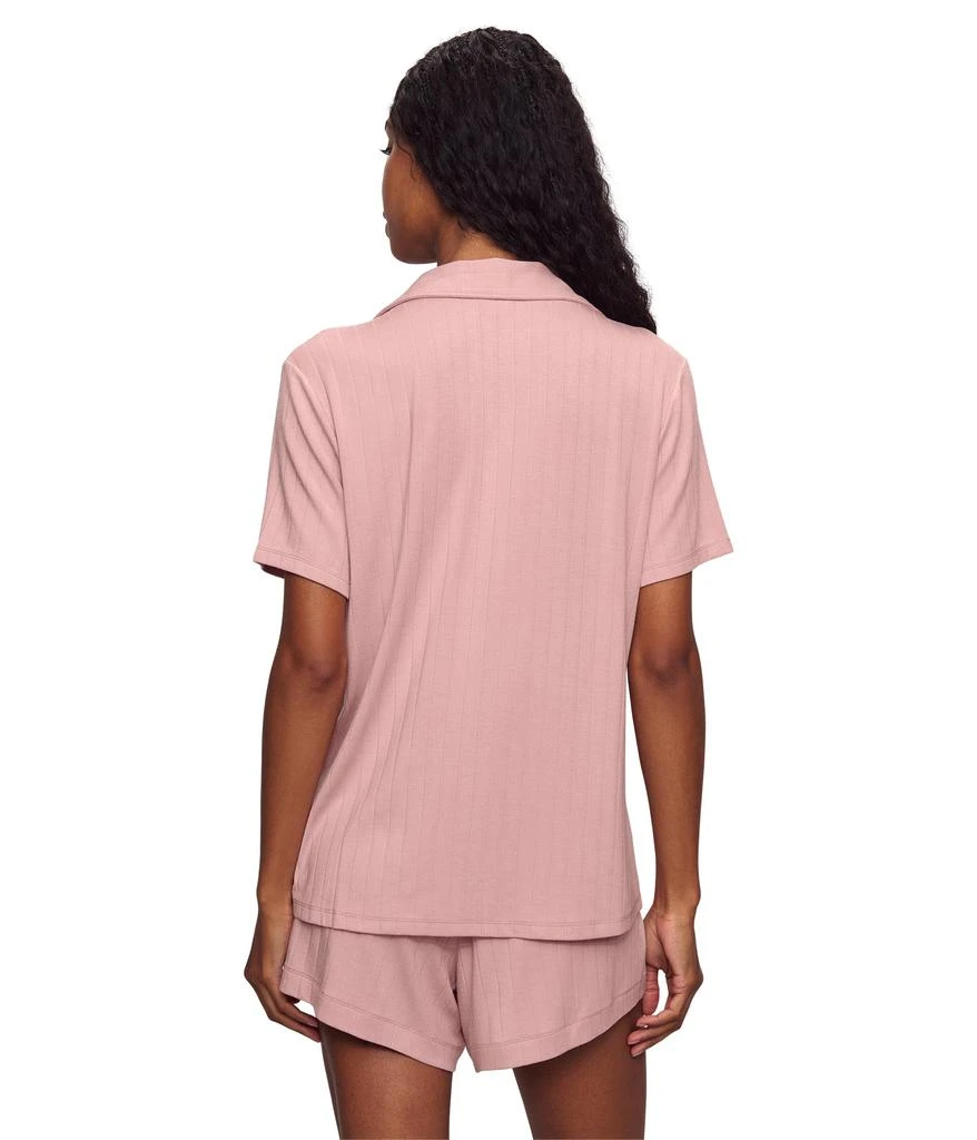 商品Eberjey|Gisele Rib Relaxed Short PJ Set,价格¥1186,第2张图片详细描述