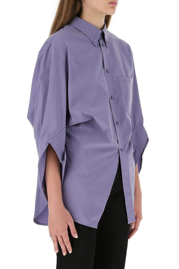 商品Balenciaga|Lilac poplin oversize shirt,价格¥4750,第2张图片详细描述