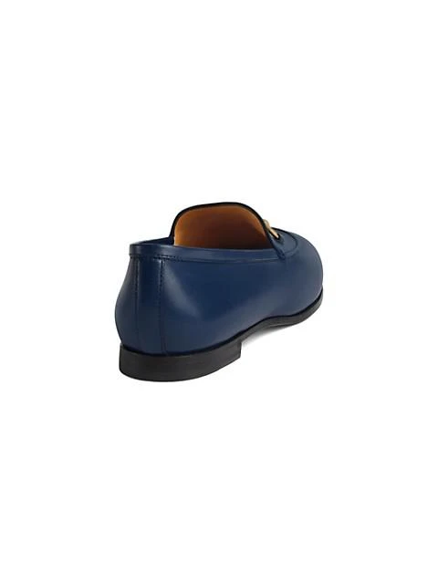 商品Gucci|Jordaan Leather Loafers,价格¥5496,第2张图片详细描述