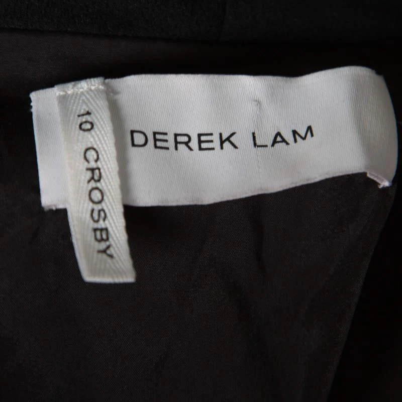 商品[二手商品] Derek Lam|10 Crosby Derek Lam Black Crepe Faux Vest Detail Layered Blazer S,价格¥1671,第5张图片详细描述