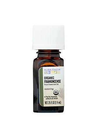 商品Aura Cacia|Organic Essential Oil - Frankincense - .25 fl oz,价格¥241,第1张图片