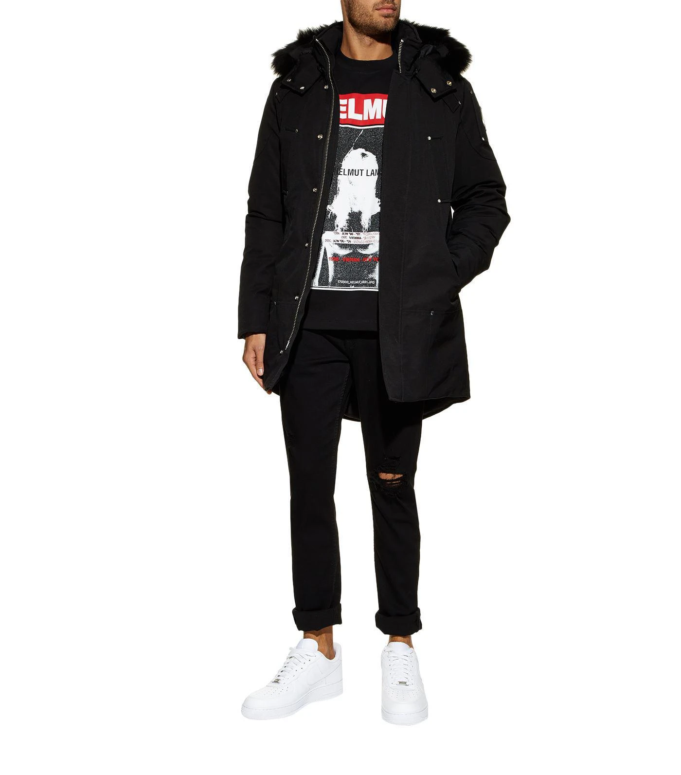 商品Moose Knuckles|Stirling Parka with Hood 羽绒服,价格¥8837,第4张图片详细描述