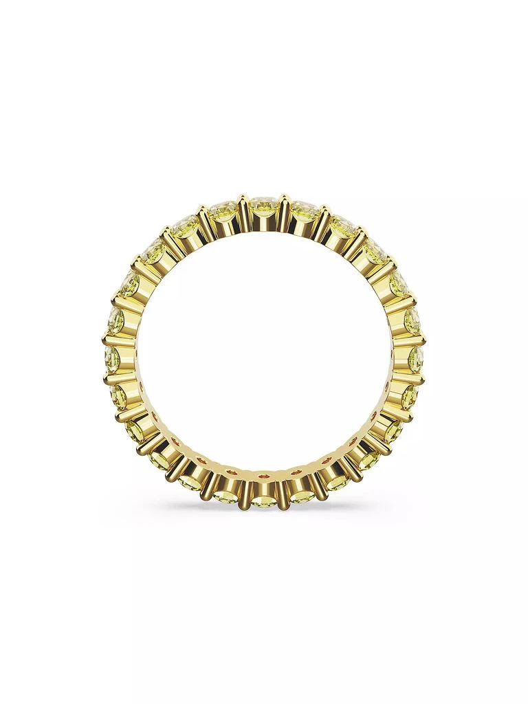 商品Swarovski|Matrix Goldtone & Crystal Eternity Band,价格¥888,第4张图片详细描述