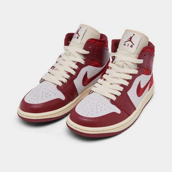 商品Jordan|Women's Air Jordan Retro 1 Mid SE Casual Shoes,价格¥1013,第2张图片详细描述