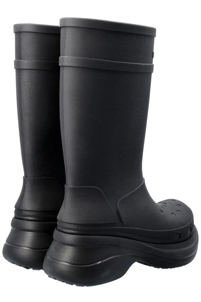 商品Balenciaga|Balenciaga X Crocs Logo Debossed Boots,价格¥4809,第3张图片详细描述