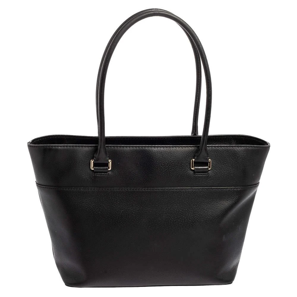 商品[二手商品] Kate Spade|Kate Spade Black Leather Groove Street Margareta Tote,价格¥983,第4张图片详细描述