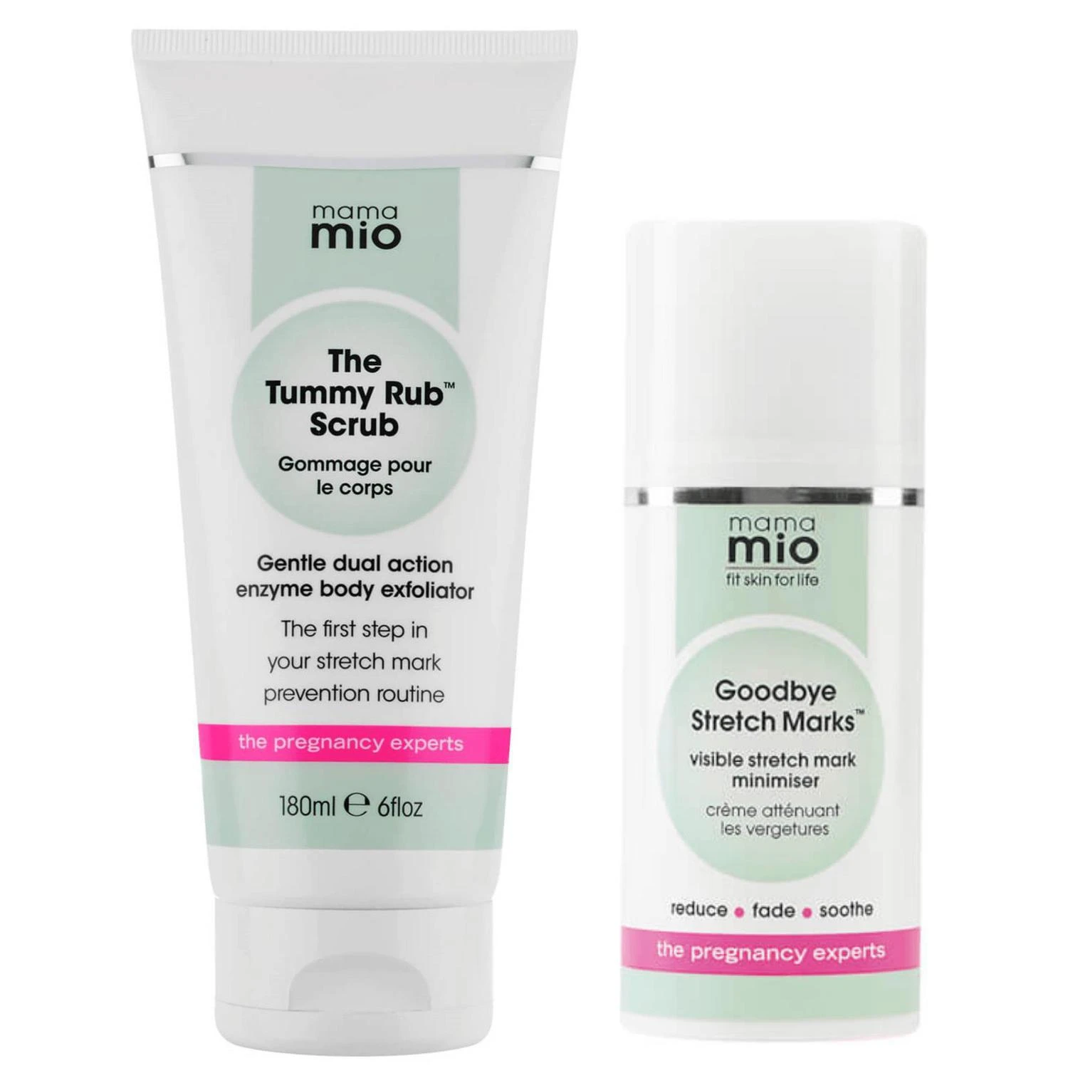 商品Mama Mio|防妊娠淡纹护理套装(磨砂膏+淡纹霜),价格¥501,第1张图片