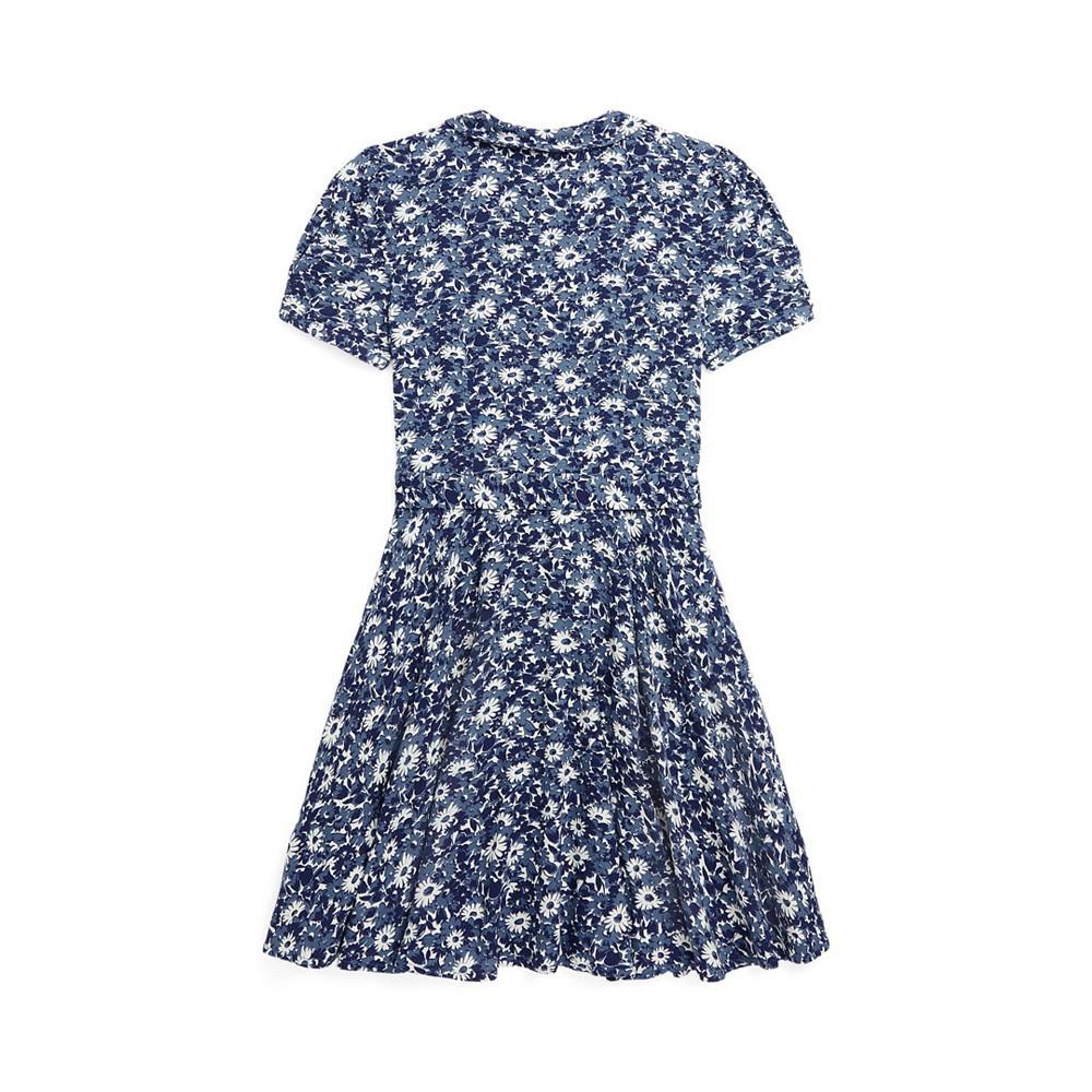 商品Ralph Lauren|Big Girls Floral Pintucked Shirt Dress,价格¥730,第4张图片详细描述
