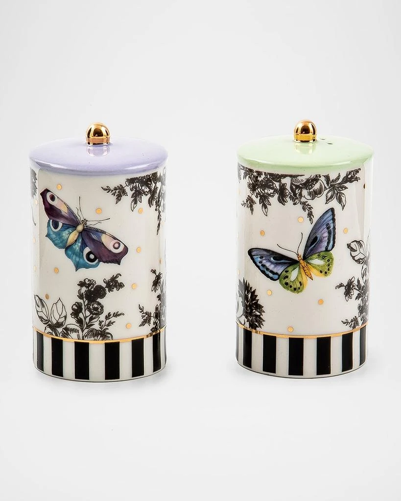 商品MacKenzie-Childs|Butterfly Toile Salt Pepper Set,价格¥388,第1张图片