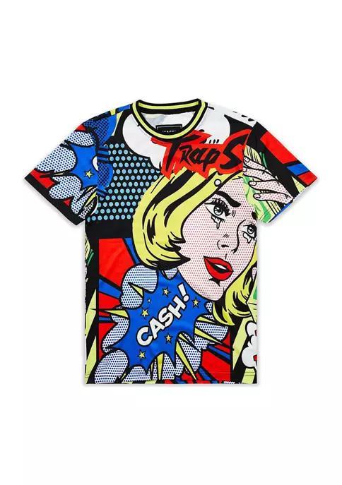 商品Reason Clothing|TRAP STARS SHORT SLEEVE TEE,价格¥252,第1张图片