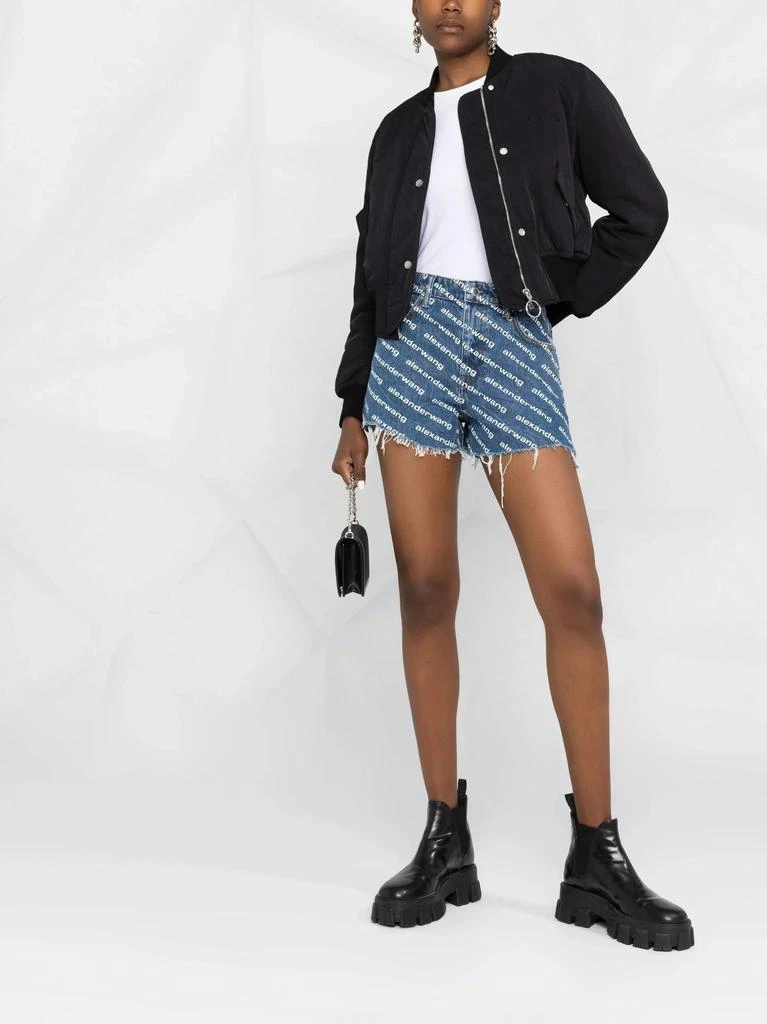 商品Alexander Wang|ALEXANDER WANG WOMEN BITE SHORTS,价格¥2068,第3张图片详细描述