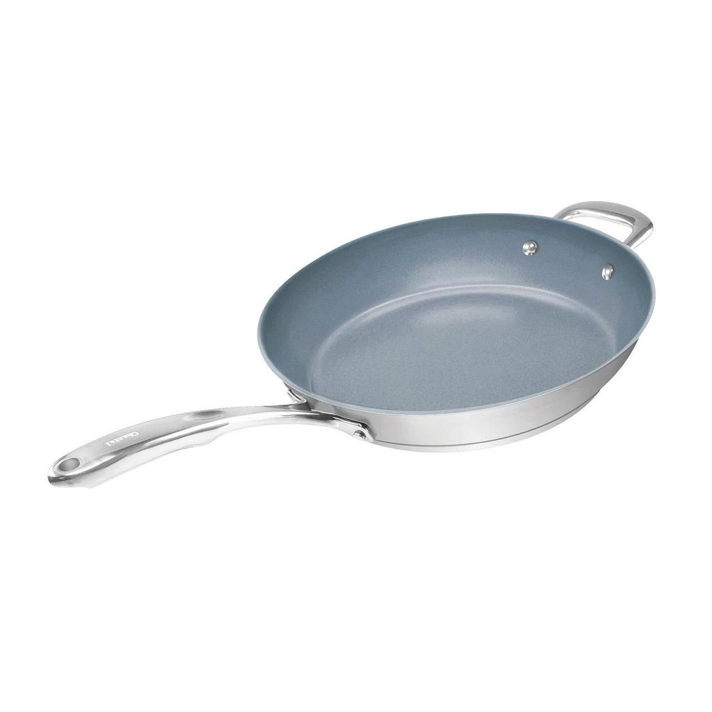 商品Chantal|Chantal Induction 21 Steel 12.5-Inch Fry Pan w/ Ceramic Coating,价格¥1343,第1张图片