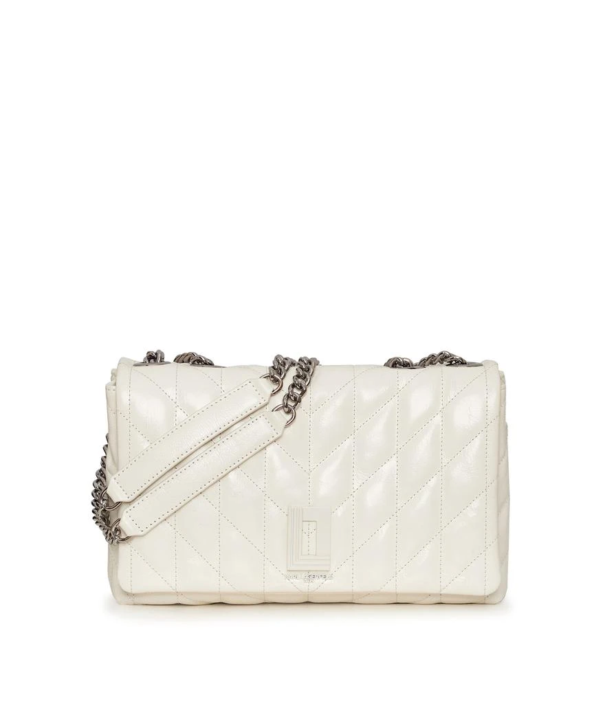 商品Karl Lagerfeld Paris|LAFAYETTE MEDIUM SHOULDER BAG,价格¥1331,第1张图片