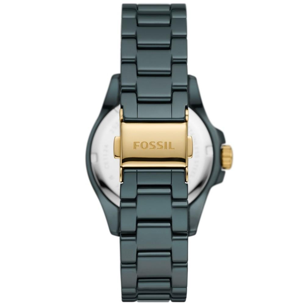 商品Fossil|Women's Fb-01 Three-Hand Green Ceramic Bracelet Watch, 36mm,价格¥1721,第5张图片详细描述