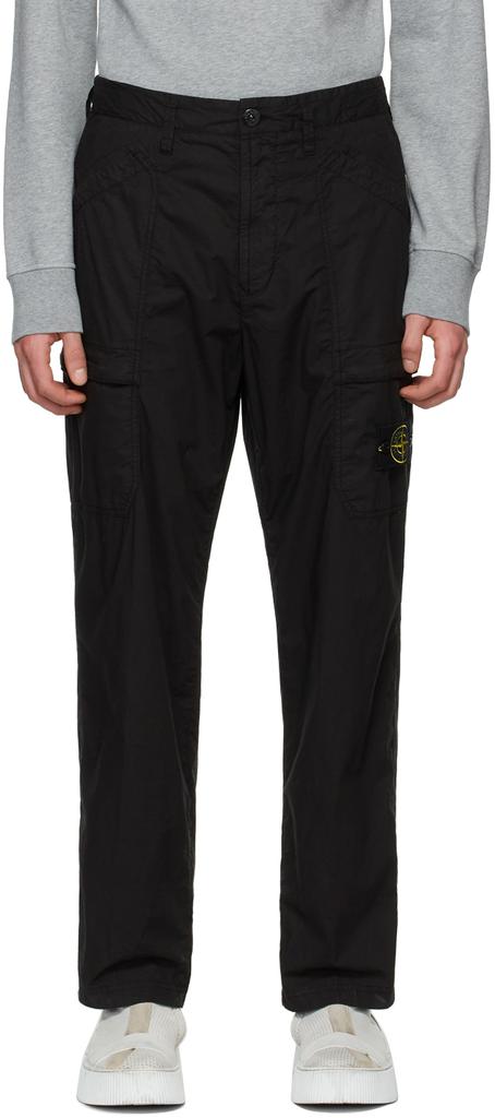 Black Parachute Cargo Pants商品第1张图片规格展示