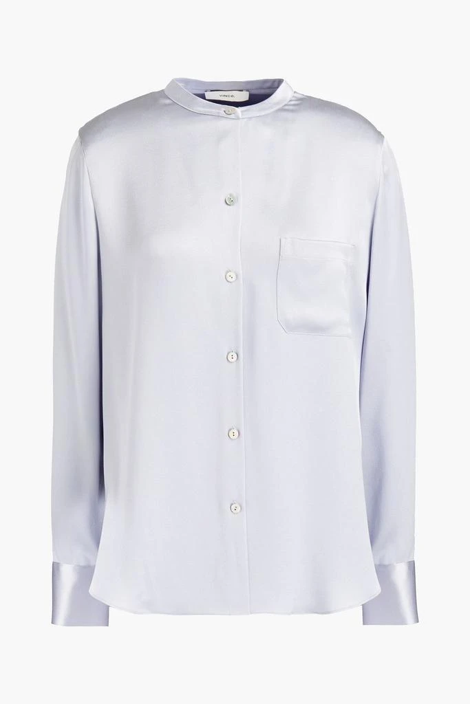 商品Vince|Silk-charmeuse shirt,价格¥1060,第1张图片