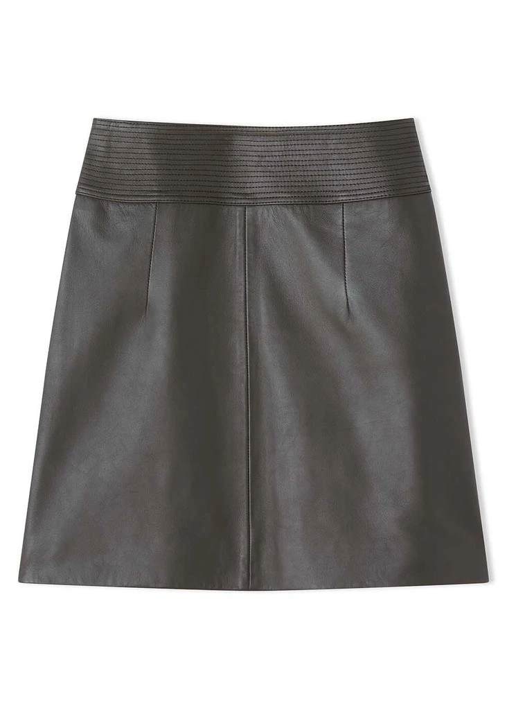 商品Jigsaw|Leather mini skirt,价格¥1811,第1张图片