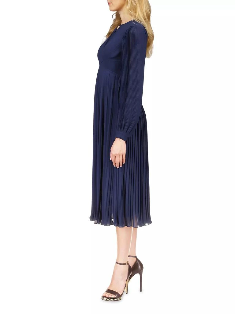 商品Michael Kors|Plissé-Pleated Midi-Dress,价格¥1221,第5张图片详细描述