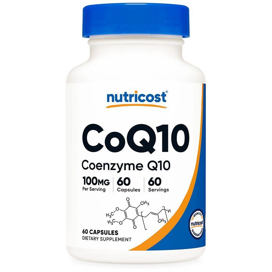 商品Nutricost|CoQ10 100 mg Capsules,价格¥156,第1张图片