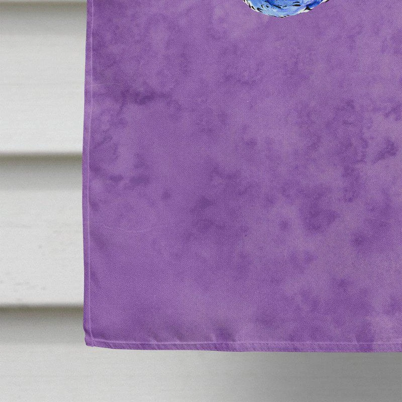 商品Caroline's Treasures|28 x 40 in. Polyester Flamingo on Purple Flag Canvas House Size 2-Sided Heavyweight,价格¥329,第2张图片详细描述