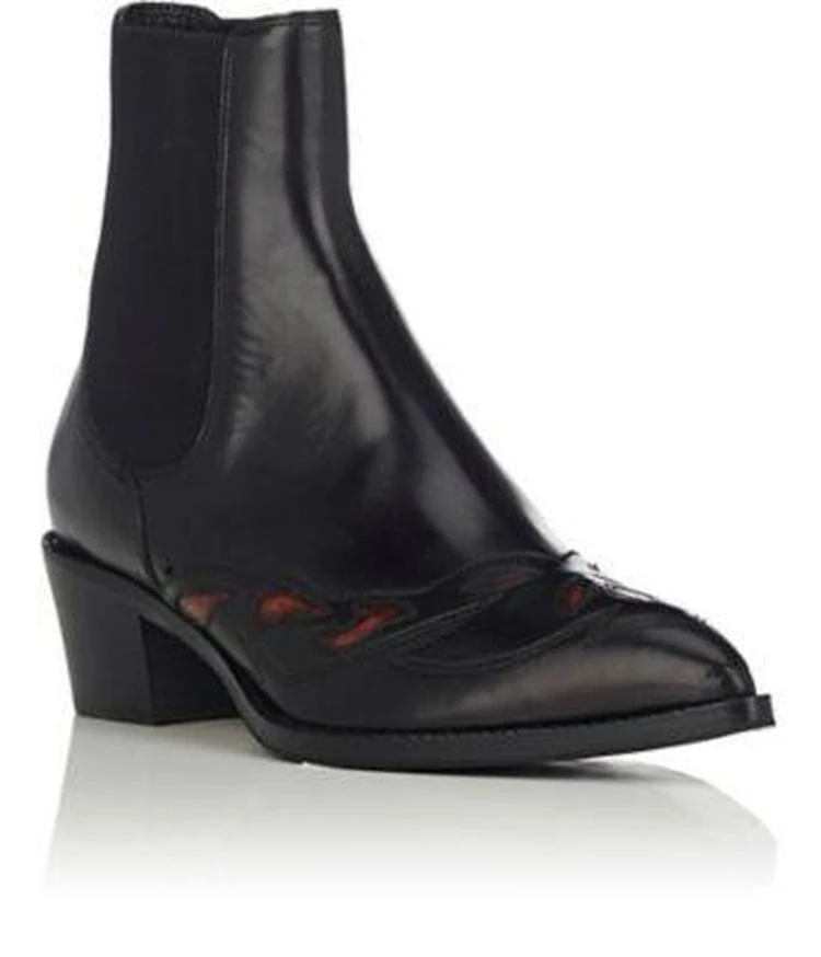 商品Dries Van Noten|Western-Inspired Leather Chelsea Boots,价格¥3712,第2张图片详细描述