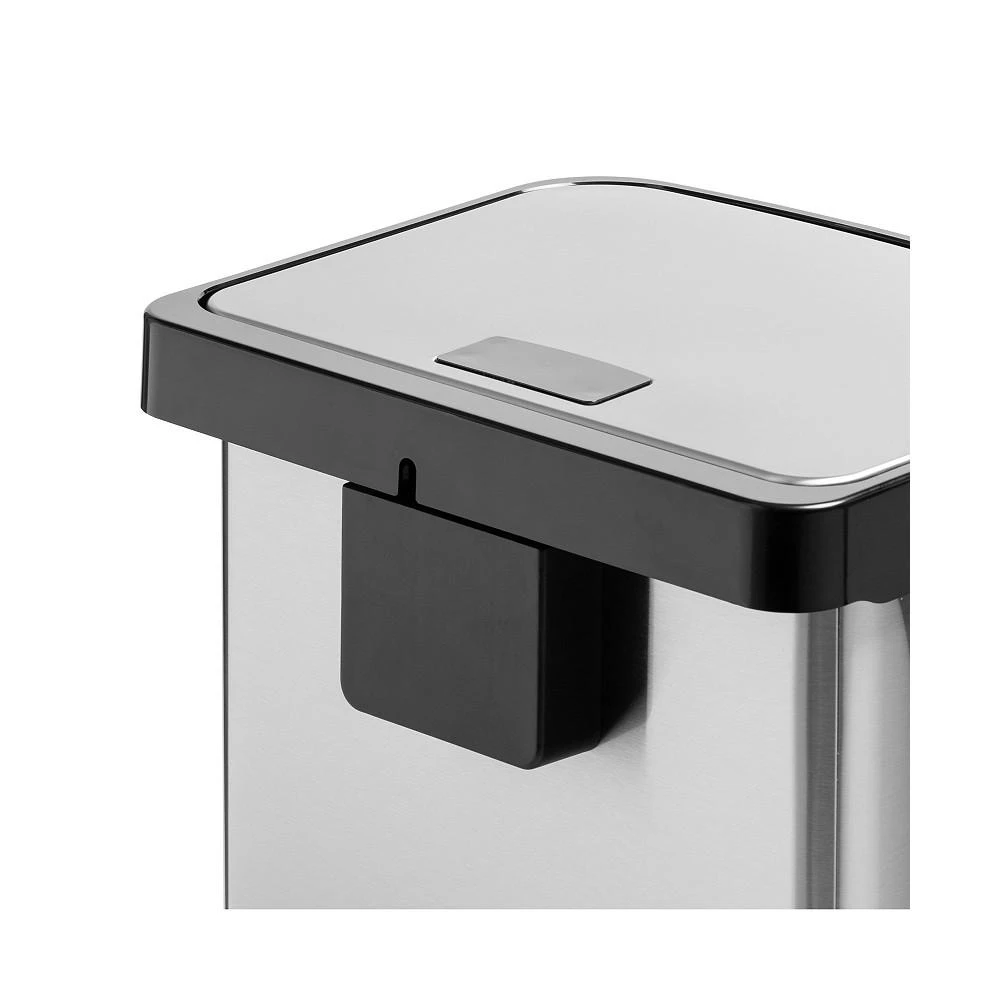 商品Honey Can Do|Large Stainless Steel Step Trash Can with Lid,价格¥1635,第5张图片详细描述