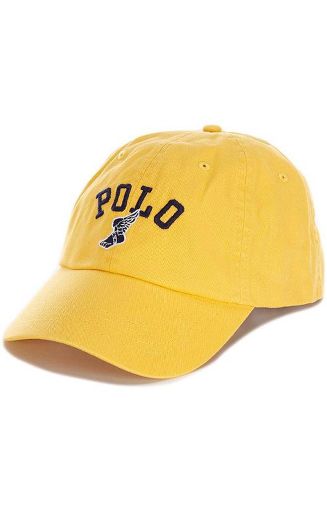 商品Ralph Lauren|Iconic Wing Logo Chino Ball Cap - Gold,价格¥405,第1张图片