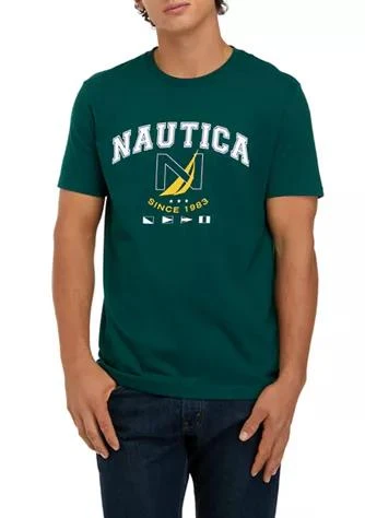 商品Nautica|Sustainably Crafted Logo Graphic T Shirt,价格¥104,第1张图片