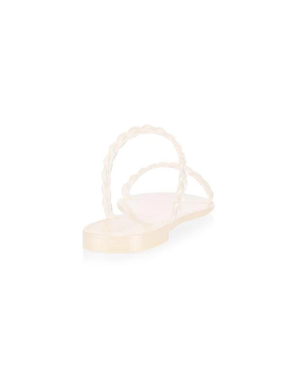 商品Stuart Weitzman|Braida Sawyer Jelly Sandals,价格¥145,第3张图片详细描述